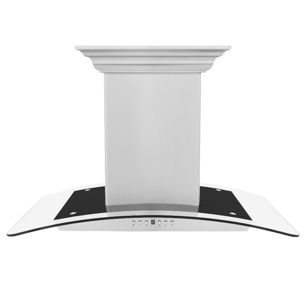 ZLINE CrownSound 30-inch range hood in stainless steel GL5ICRN-BT-30, front view