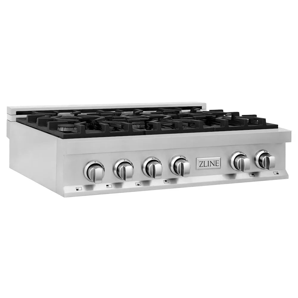 ZLINE Legacy 36-inch rangetop in stainless steel RT36
