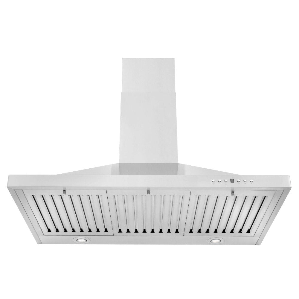 ZLINE Convertible Vent 36-inch range hood in stainless steel KB-304-36, front view
