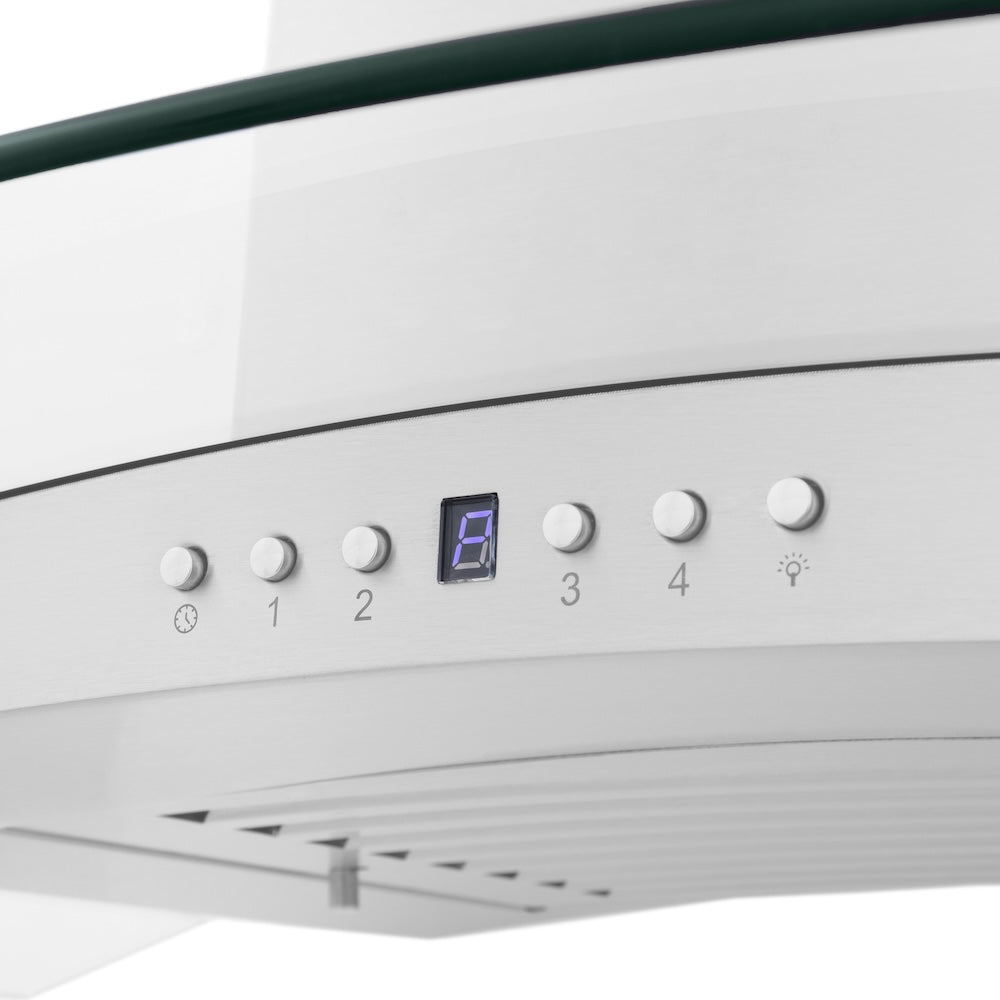 ZLINE Convertible Vent 48-inch range hood in stainless steel KN4-48, detail