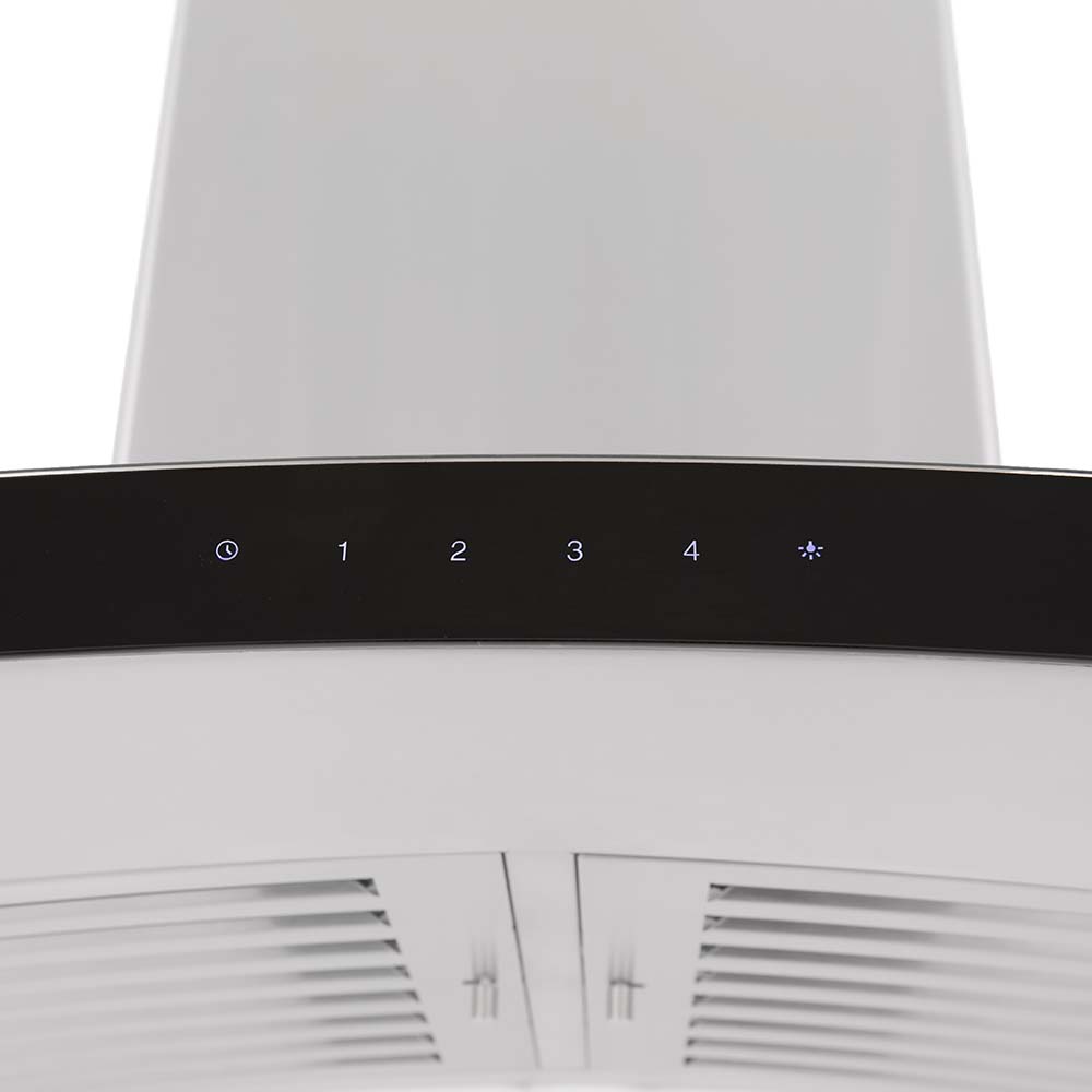 ZLINE Convertible Vent 30-inch range hood in stainless steel KN6-30, detail