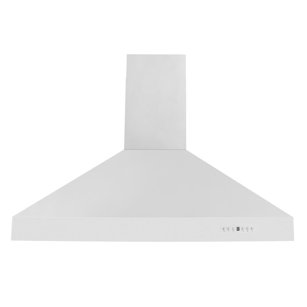 ZLINE Professional 54-inch range hood in stainless steel 697-54, front view