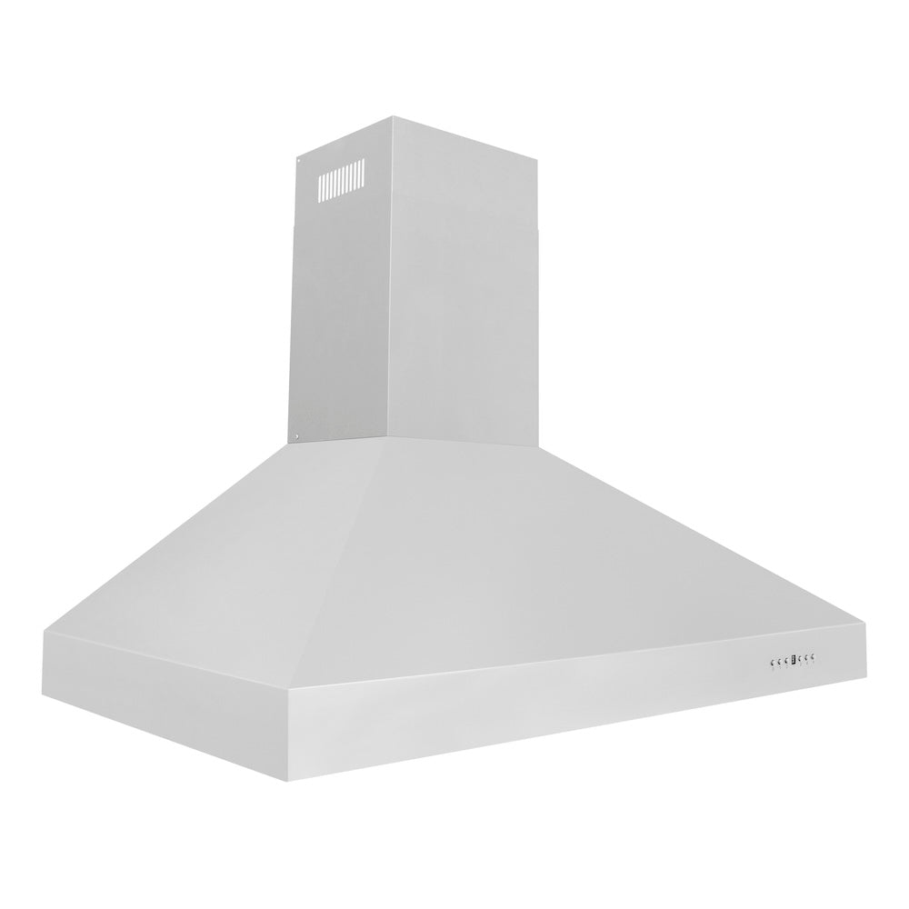 ZLINE Outdoor 54-inch range hood in stainless steel 697-304-54, from above