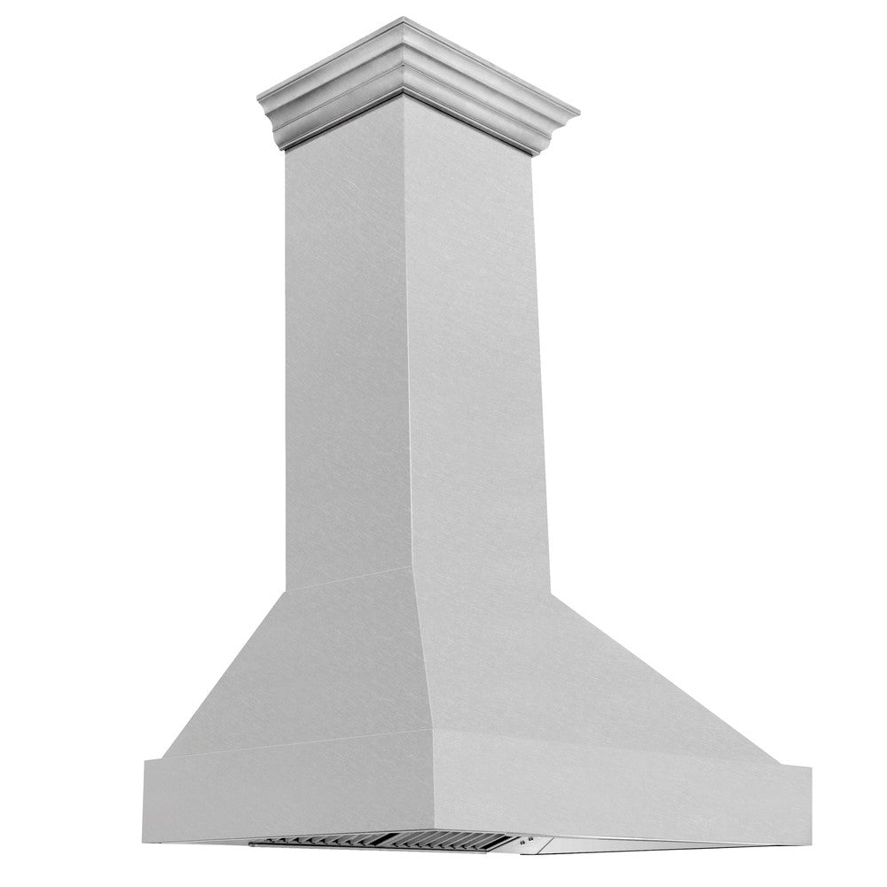 ZLINE 36-inch range hood in satin stainless steel 8654SN-36, view 6