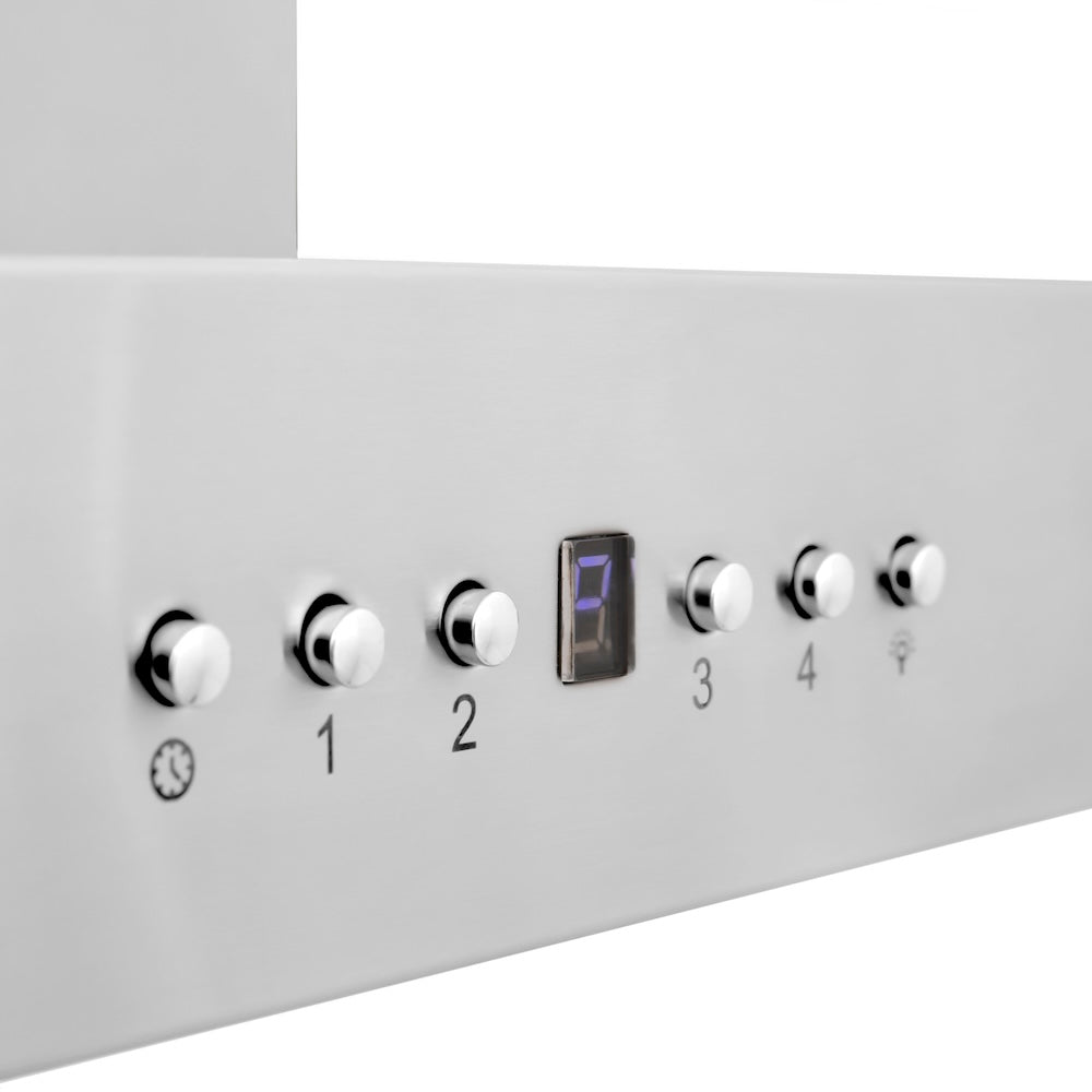 ZLINE Convertible Vent 24-inch range hood in stainless steel KECRN-24, detail