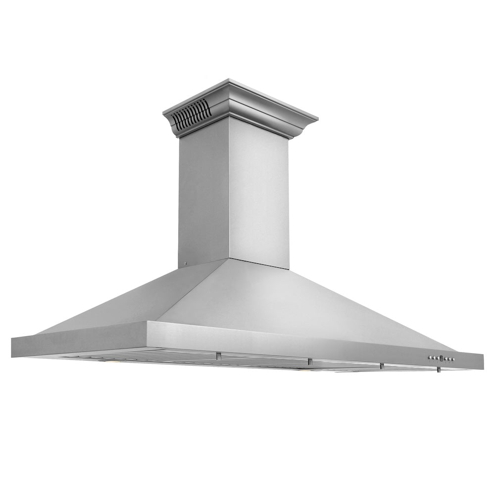 ZLINE CrownSound 42-inch range hood in stainless steel KBCRN-BT-42, view 6