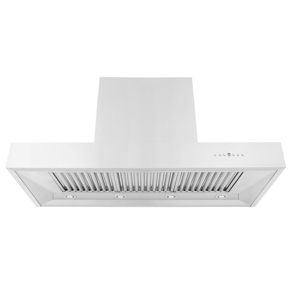 ZLINE Professional 42-inch range hood in stainless steel KECOM-42, front view