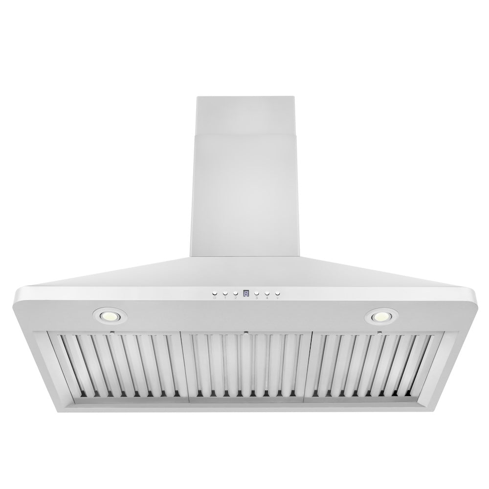 ZLINE Convertible Vent 30-inch range hood in stainless steel KF1-30, front view