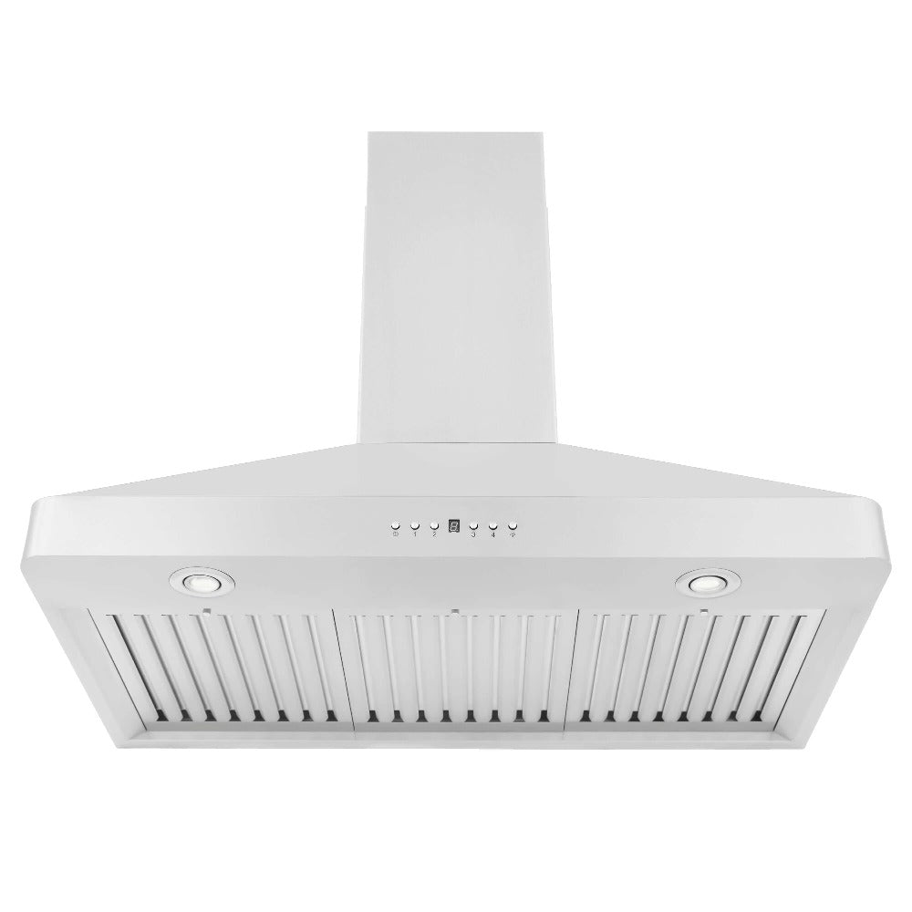 ZLINE Convertible Vent 36-inch range hood in stainless steel KF2-36, front view