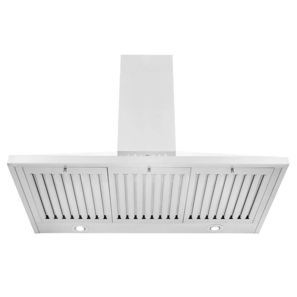 ZLINE Convertible Vent 36-inch range hood in stainless steel KL2-36, front view