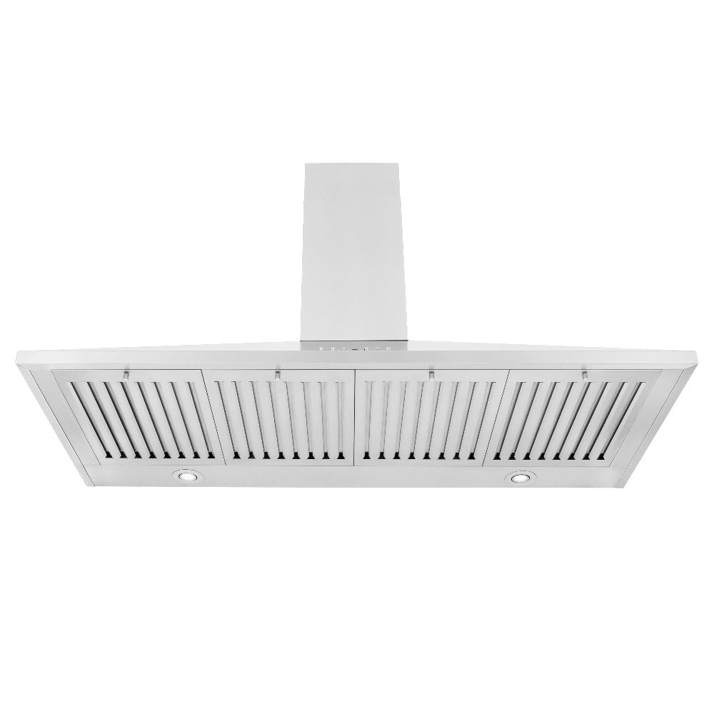 ZLINE Convertible Vent 48-inch range hood in stainless steel KL2-48, front view