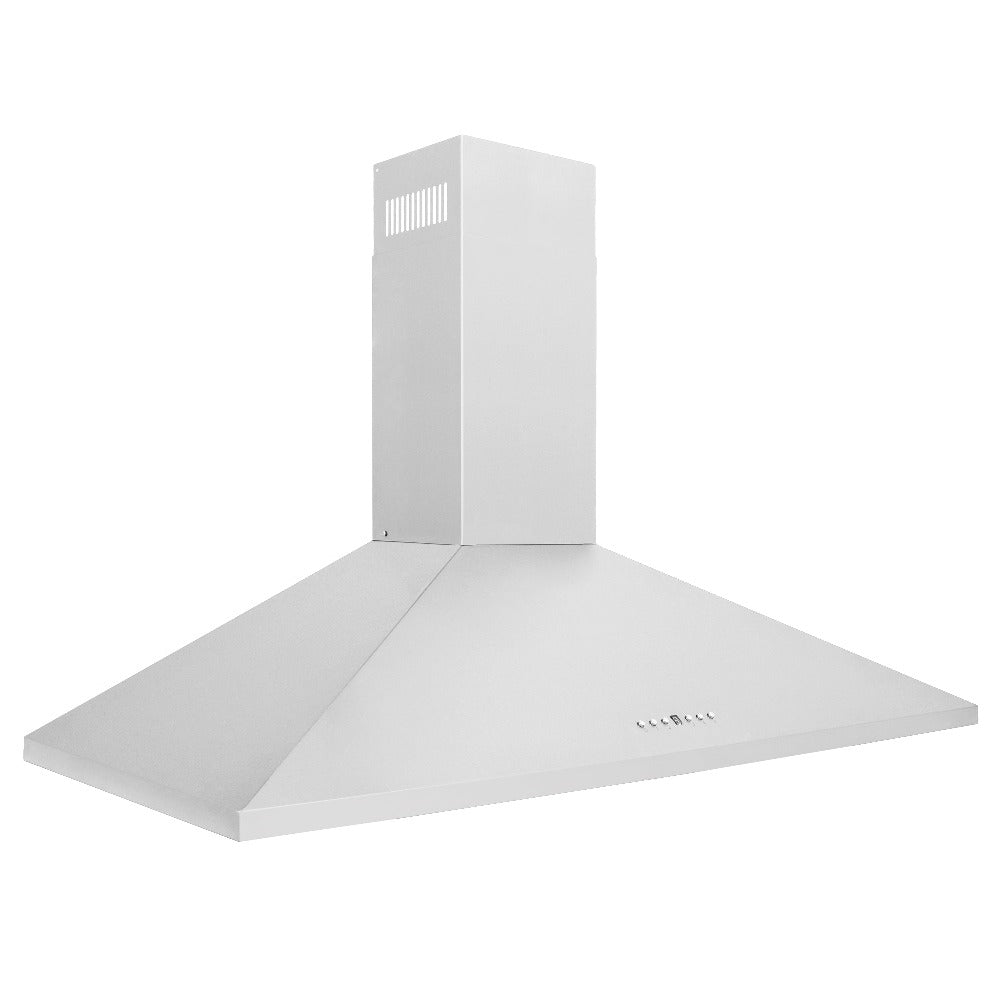 ZLINE Convertible Vent 48-inch range hood in stainless steel KL2-48, from above