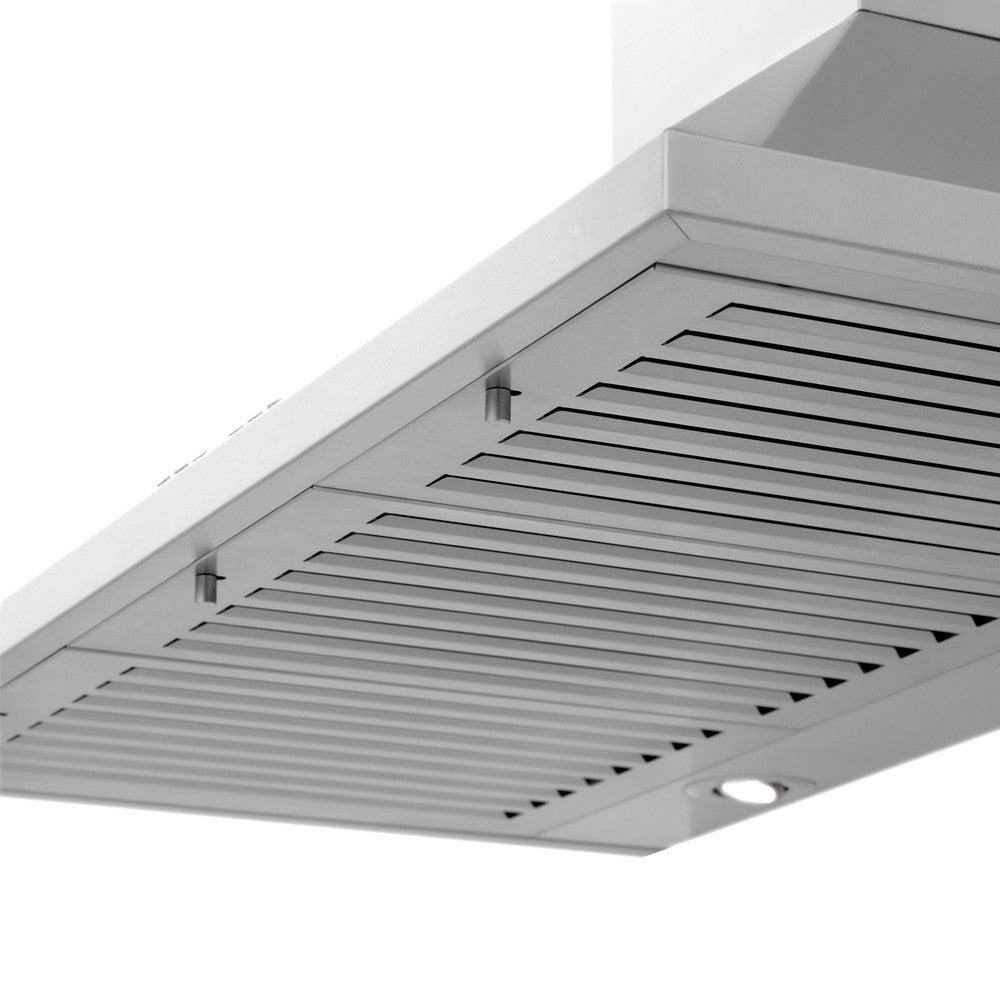 ZLINE Convertible Vent 30-inch range hood in stainless steel KL2-30, detail