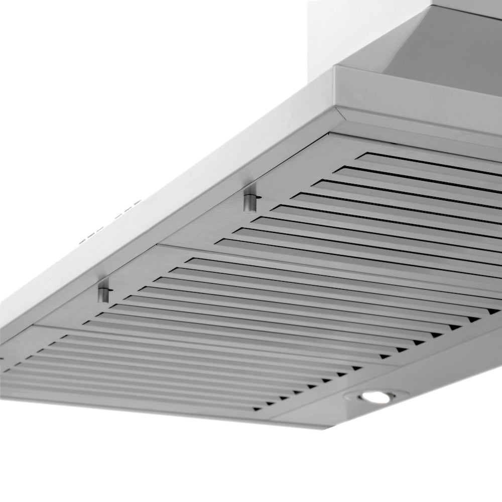 ZLINE Convertible Vent 36-inch range hood in stainless steel KL2-36, detail