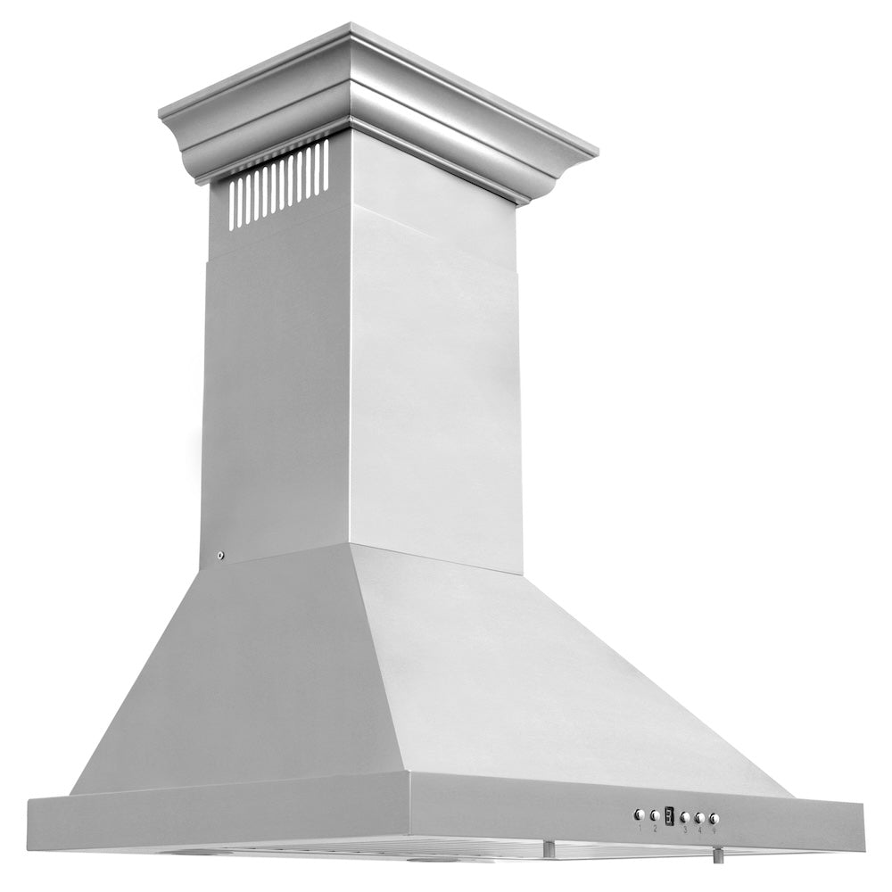 ZLINE Convertible Vent 24-inch range hood in stainless steel KBCRN-24