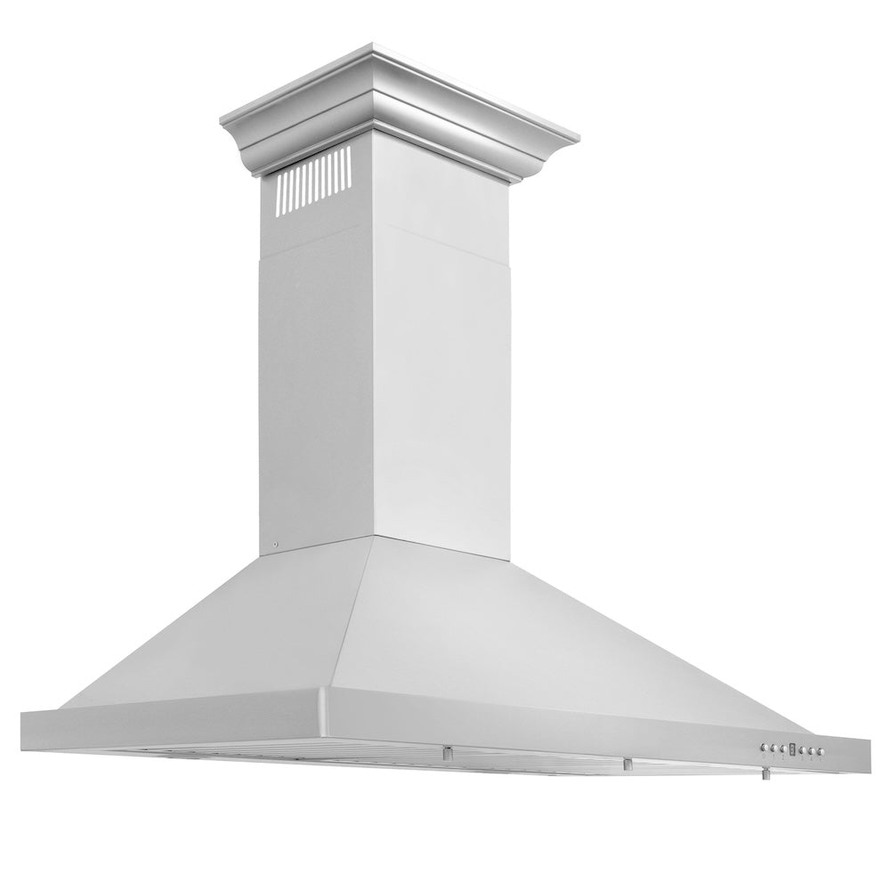 ZLINE Convertible Vent 36-inch range hood in stainless steel KBCRN-36