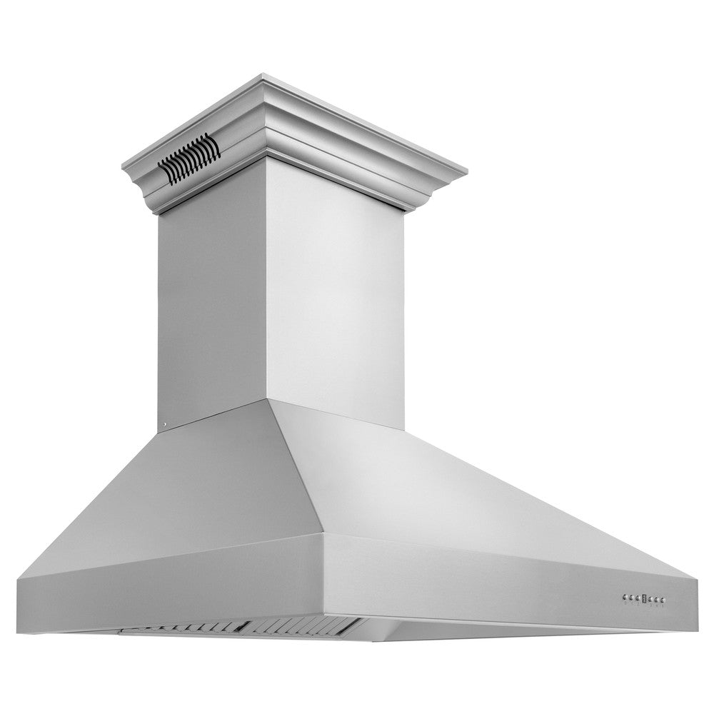 ZLINE Professional 60-inch range hood in stainless steel 697CRN-BT-60, view 6