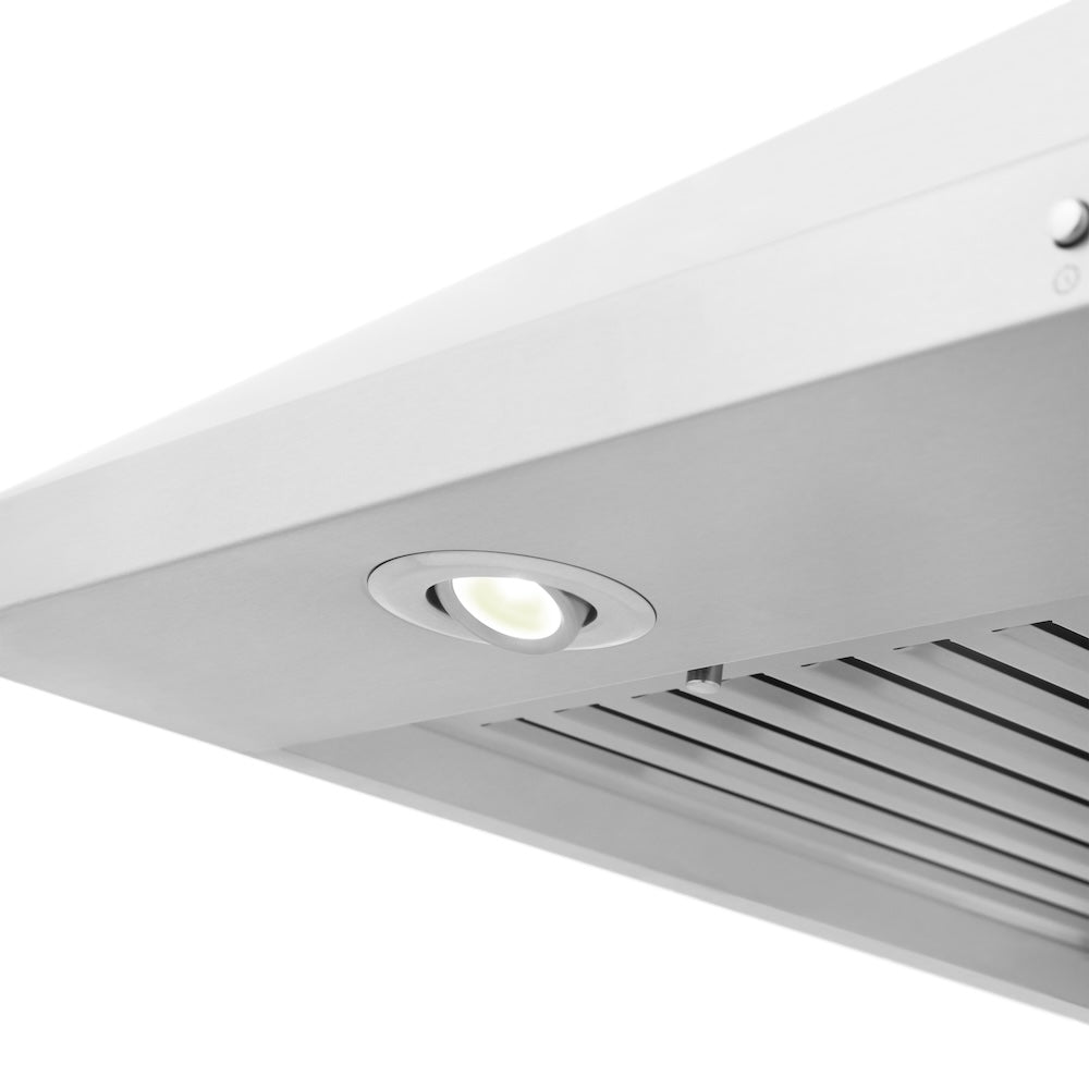 ZLINE Convertible Vent 30-inch range hood in stainless steel KF1-30, detail