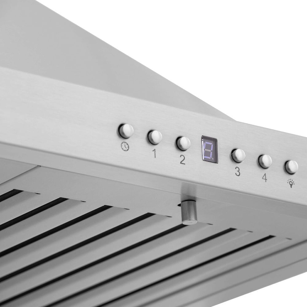 ZLINE Convertible Vent 36-inch range hood in stainless steel KB-304-36, detail