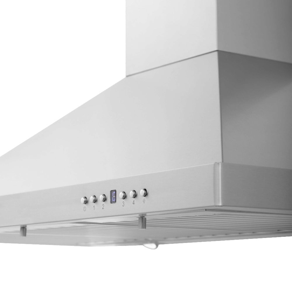 ZLINE Convertible Vent 48-inch range hood in stainless steel KB-304-48, detail
