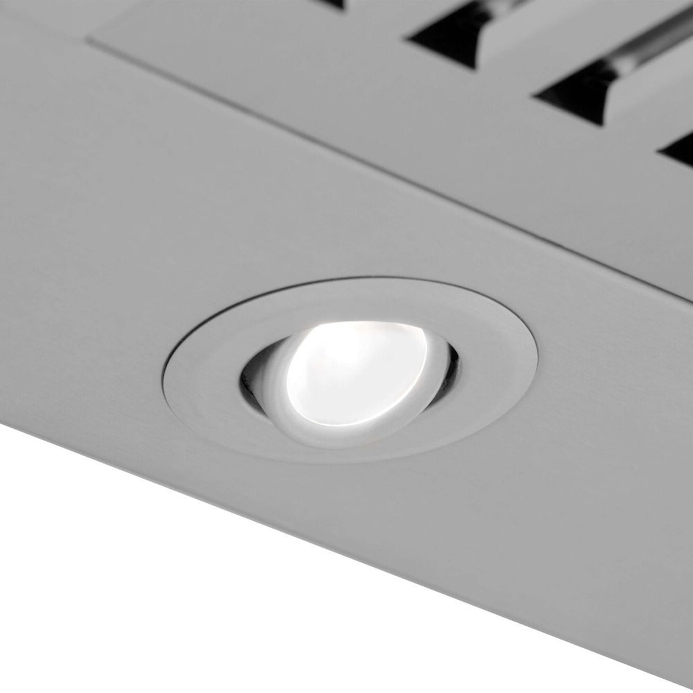 ZLINE Convertible Vent 42-inch range hood in stainless steel KB-304-42, detail