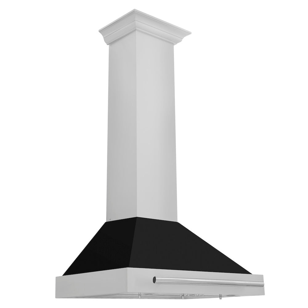 ZLINE 30-inch range hood in black matte KB4STX-BLM-30