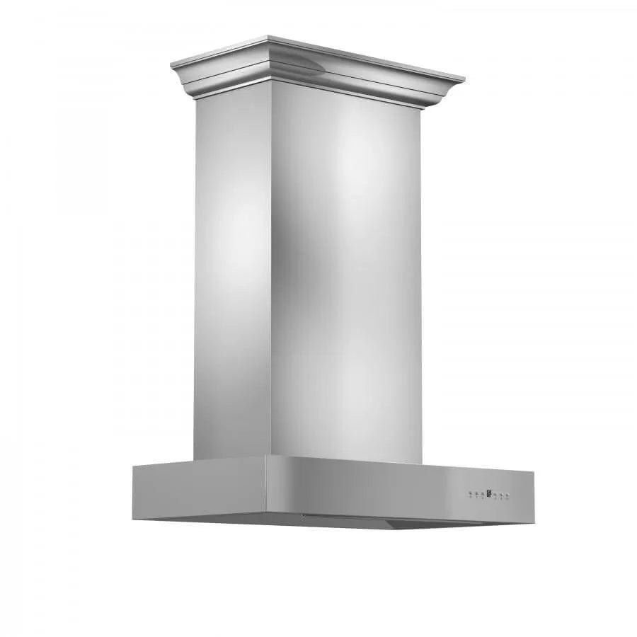 ZLINE Professional 30-inch range hood in stainless steel KECOMCRN-30