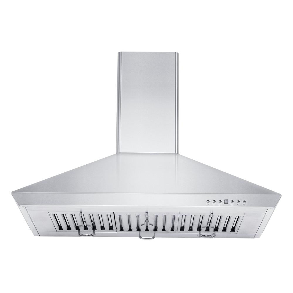 ZLINE Convertible Vent 36-inch range hood in stainless steel KF-36, view 3