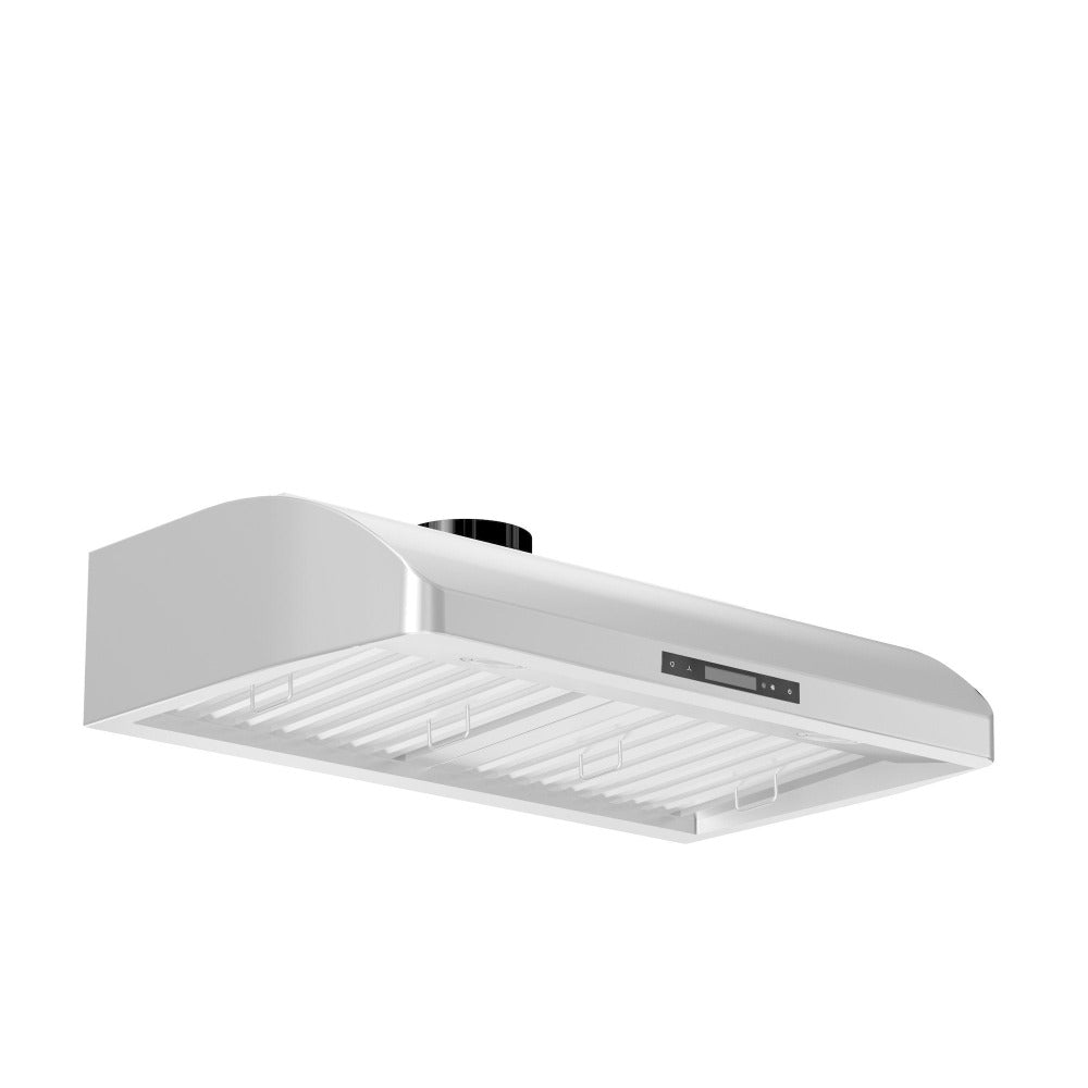 ZLINE 36-inch range hood in stainless steel 621-36, view 3