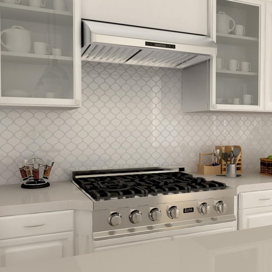 ZLINE 30-inch range hood in stainless steel 621-30, view 2