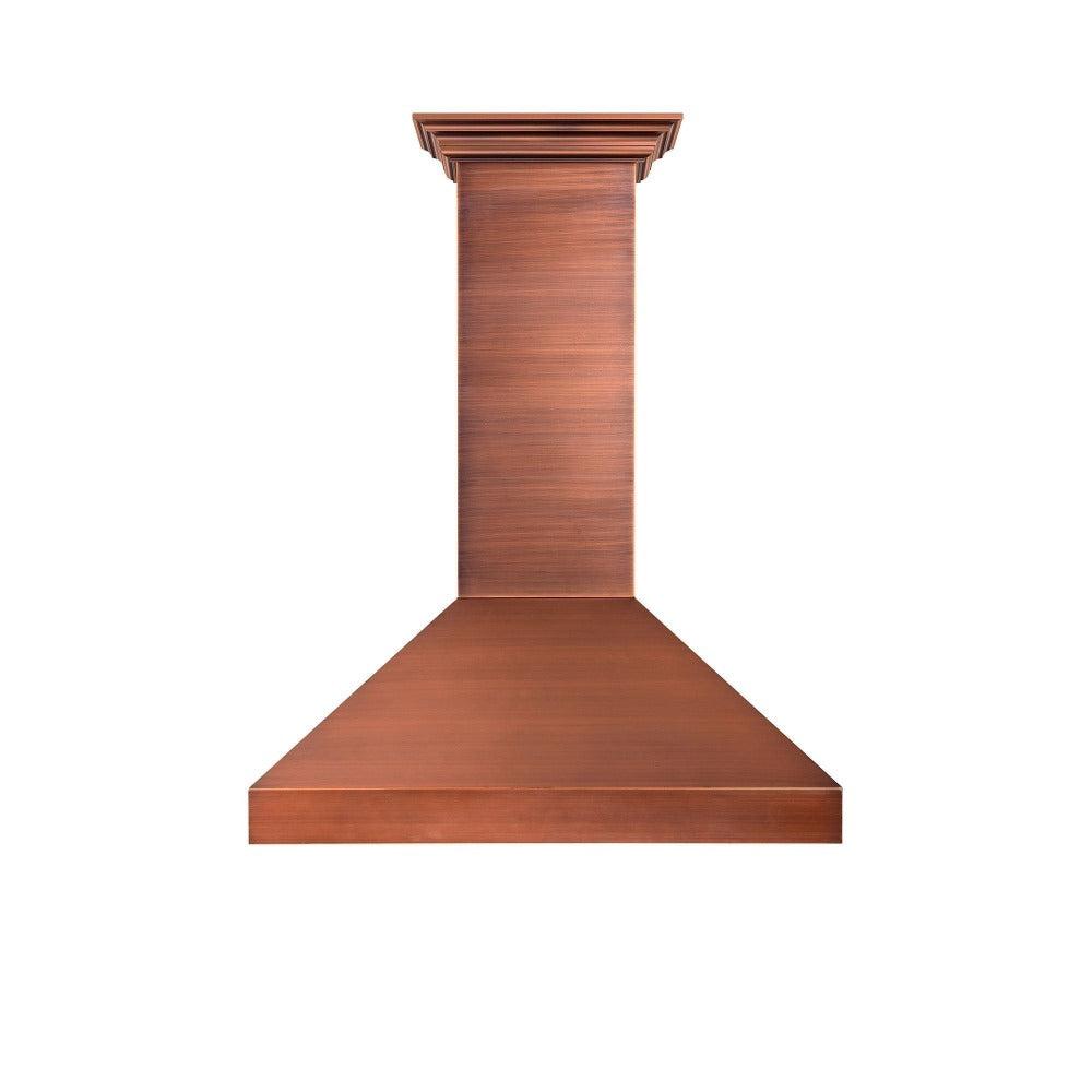ZLINE Designer 48-inch range hood in copper 8667C-48, view 4