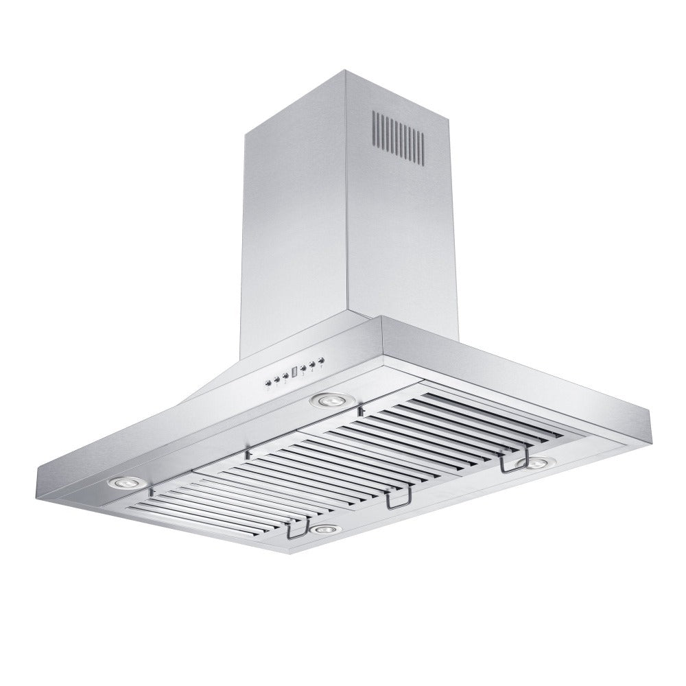 ZLINE Remote Blower 36-inch range hood in stainless steel GL2I-RD-36, view 4