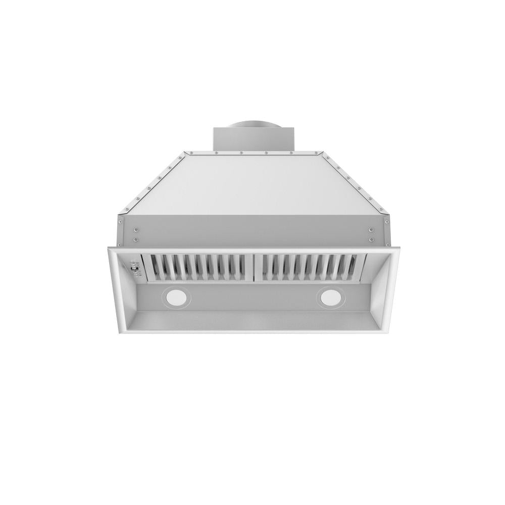 ZLINE Remote Blower 28-inch range hood in stainless steel 698-RD-28, view 2