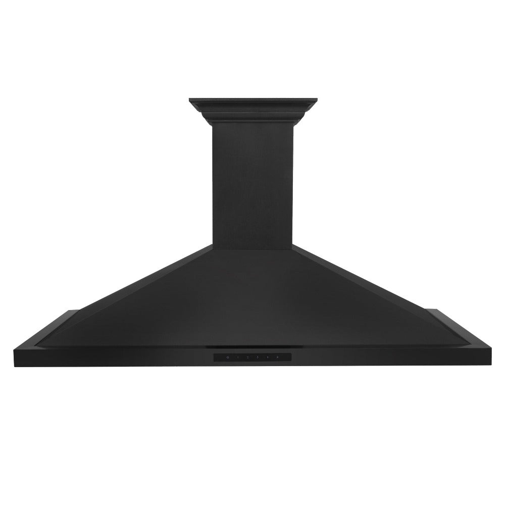 ZLINE CrownSound 42-inch range hood in black stainless steel BSKBNCRN-BT-42, view 6