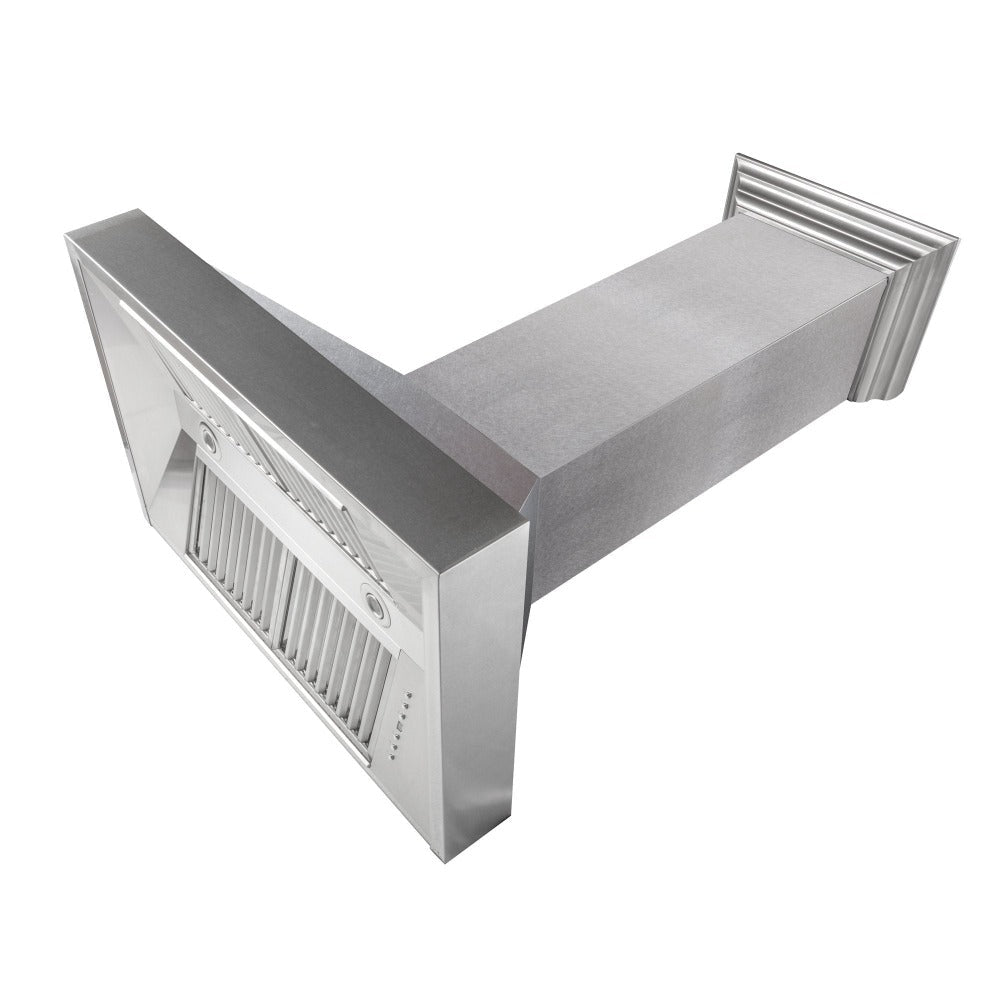 ZLINE 30-inch range hood in satin stainless steel 8654SN-30, view 6