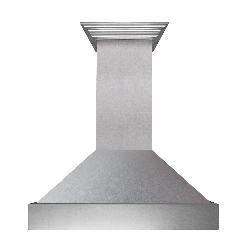 ZLINE 30-inch range hood in satin stainless steel 8654SN-30, view 4