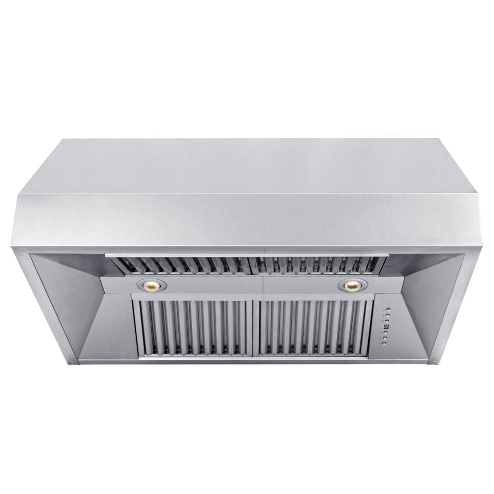 ZLINE Convertible Vent 30-inch range hood in satin stainless steel 8685S-30, view 5