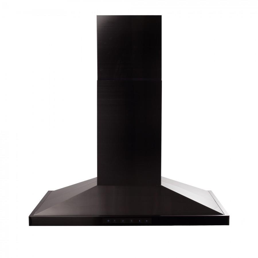 ZLINE Convertible Vent 30-inch range hood in black stainless steel BSGL2IN-30, view 3