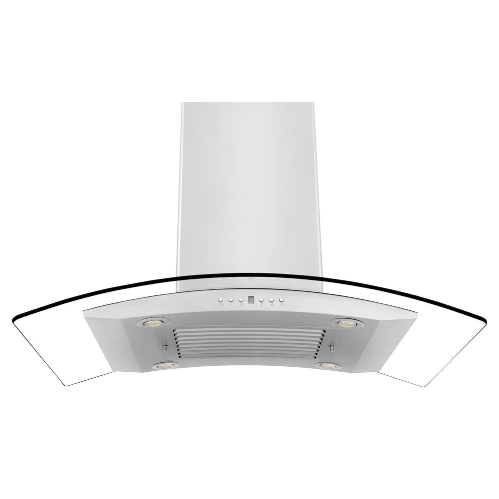 ZLINE Convertible Vent 36-inch range hood in stainless steel GL14I-36, view 3