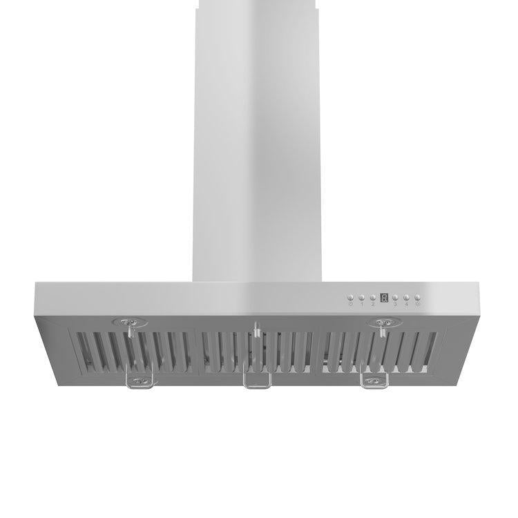 ZLINE Convertible Vent 30-inch range hood in stainless steel KE2I-30, view 4