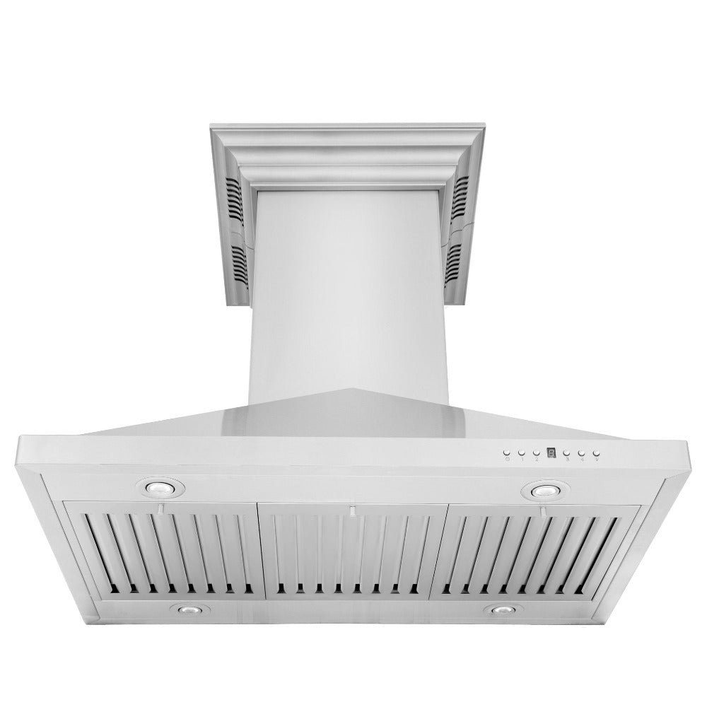 ZLINE CrownSound 30-inch range hood in stainless steel GL1ICRN-BT-30, view 6