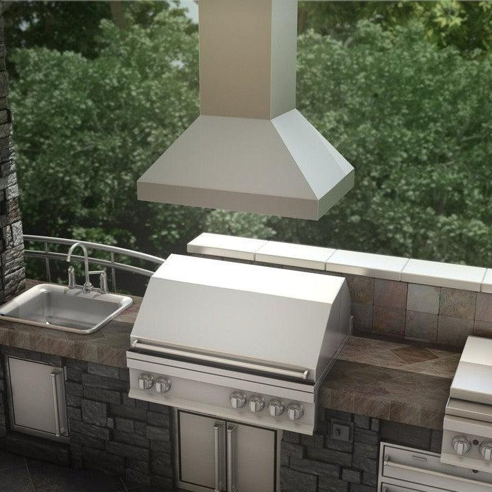 ZLINE Outdoor 36-inch range hood in stainless steel 597I-304-36, view 5