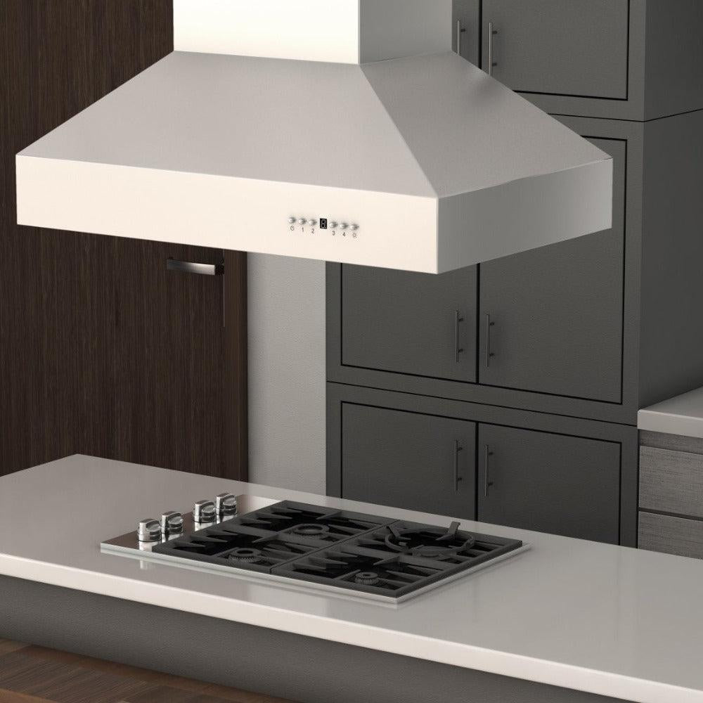 ZLINE Outdoor 42-inch range hood in stainless steel 697I-304-42, view 2