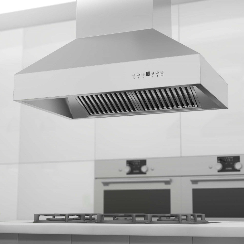 ZLINE Outdoor 36-inch range hood in stainless steel 697I-304-36, view 6