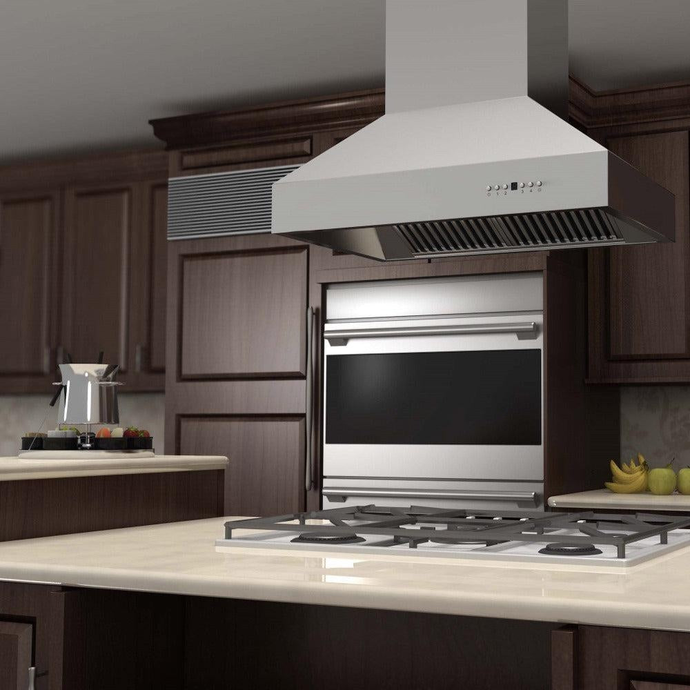 ZLINE Outdoor 42-inch range hood in stainless steel 697I-304-42, view 7
