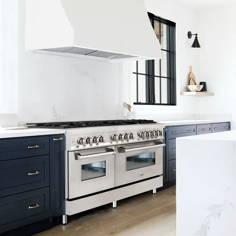 ZLINE Legacy 60-inch range in stainless steel RA60, view 2