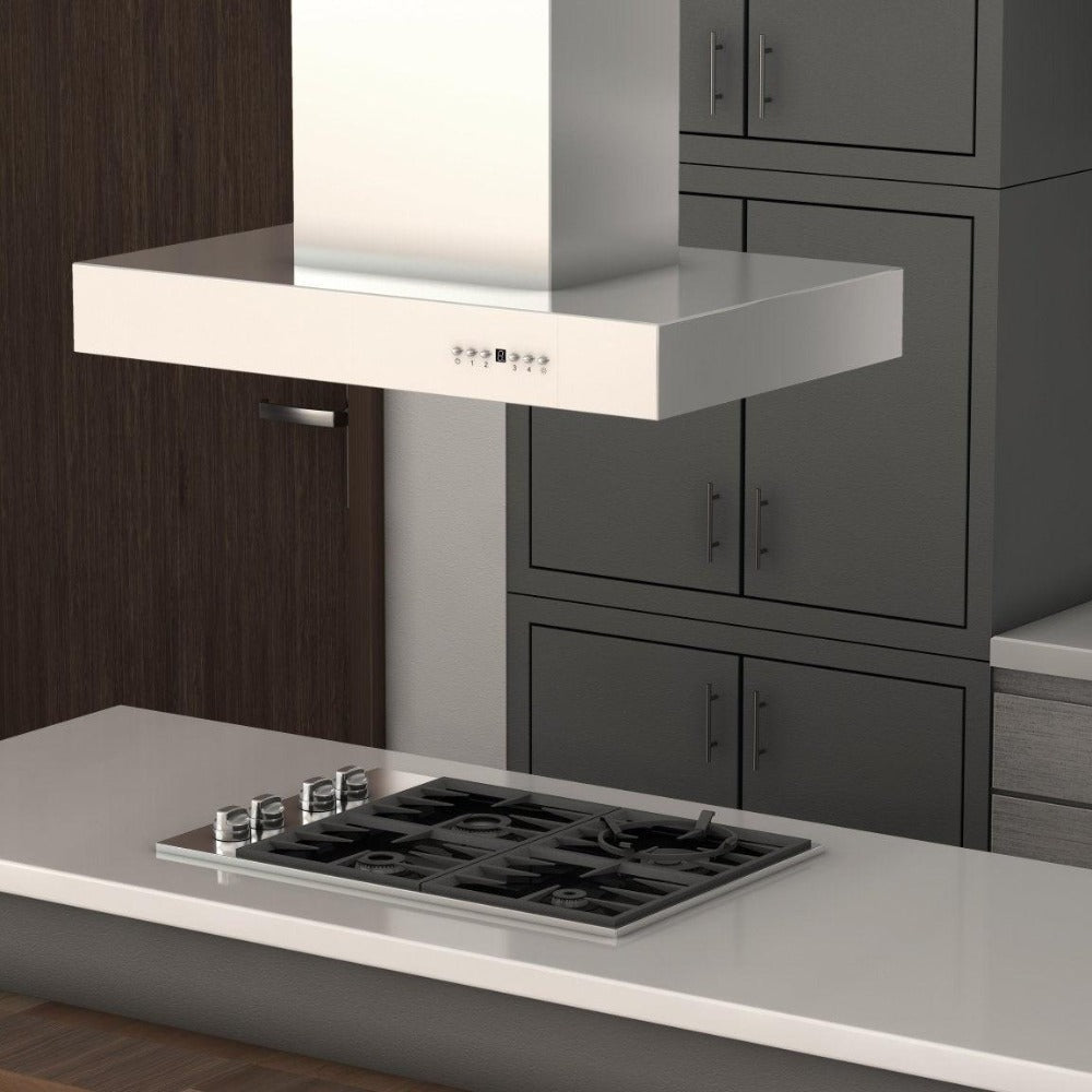 ZLINE Professional 42-inch range hood in stainless steel KECOMI-42, view 4