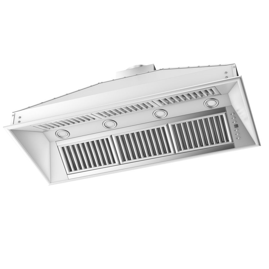 ZLINE 46-inch range hood in stainless steel 721I-46, view 3