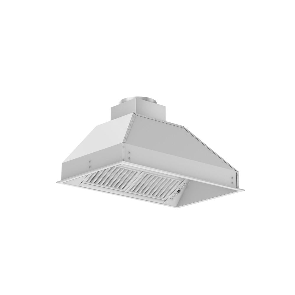 ZLINE Remote Blower 46-inch range hood in stainless steel 721-RD-46, view 4