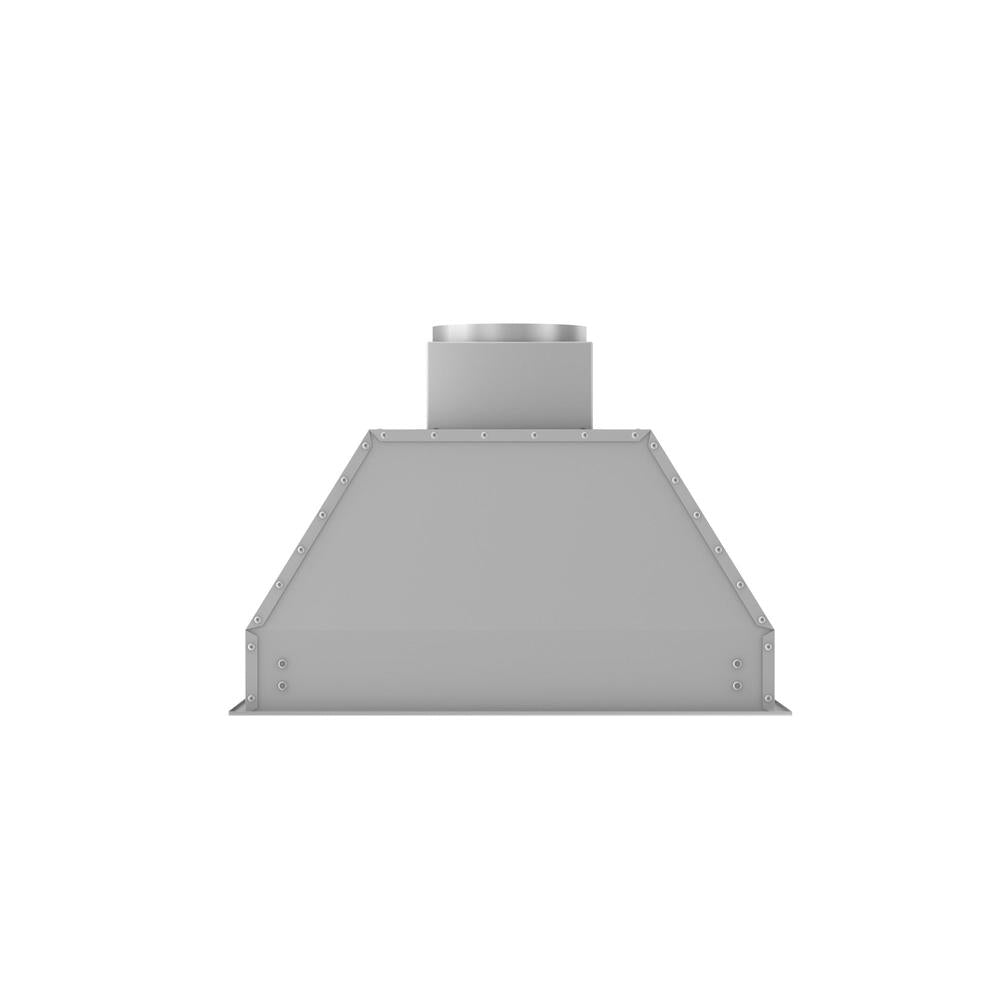 ZLINE 28-inch range hood in stainless steel 695-28, front view